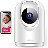 【Última versión 2021】 1296P Cámara de Vigilancia Interior- Cámara IP Mibao 3MP WiFi- Visión Nocturna- Detección Remota…